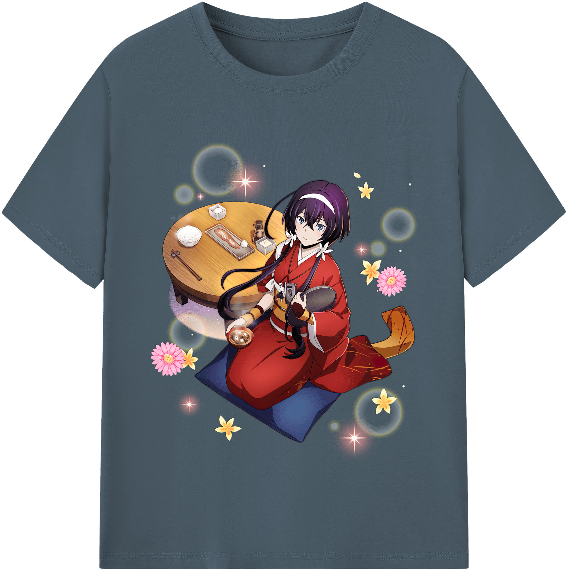 （画像用） 文豪ストレイドッグス Bungo Stray Dogs 綿100％半袖Tシャツ（フロントプリント）